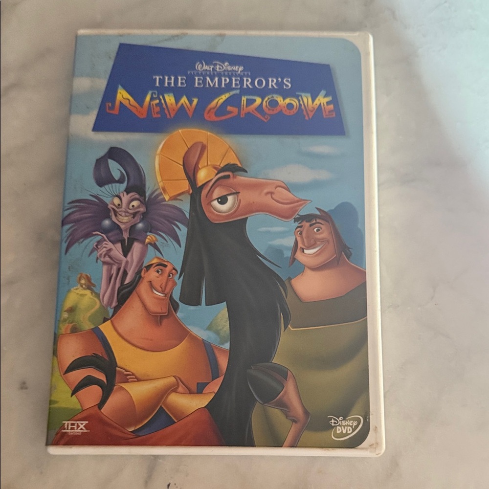 Disney The Emperor's New Groove DVD with Colorful Cover